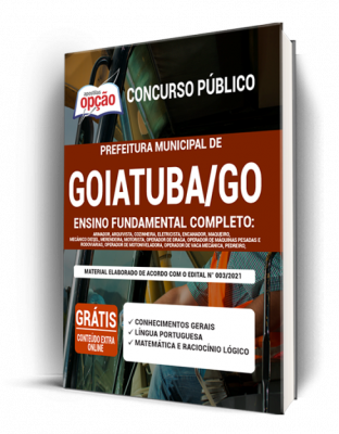 Apostila Prefeitura de Goiatuba - GO - Ensino Fundamental Completo