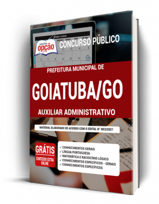 Apostila Prefeitura de Goiatuba - GO - Auxiliar Administrativo