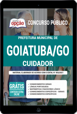 Apostila Prefeitura de Goiatuba - GO em PDF - Cuidador