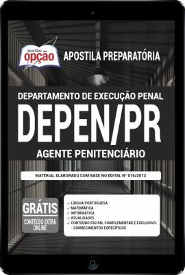 Apostila DEPEN-PR em PDF - Agente Penitenciário