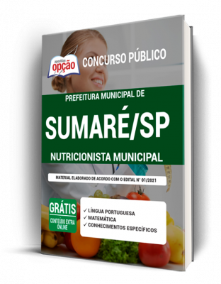 Apostila Prefeitura de Sumaré - SP - Nutricionista Municipal