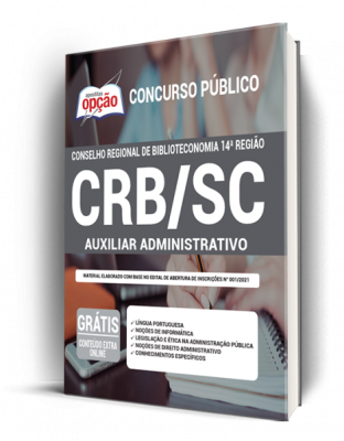 Apostila CRB-SC - Auxiliar Administrativo