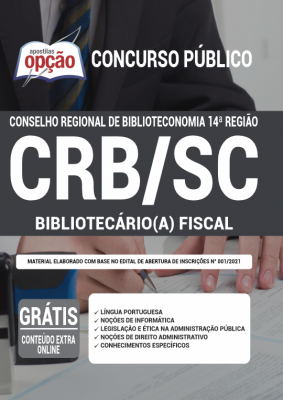 Apostila CRB-SC - Bibliotecário (a) Fiscal