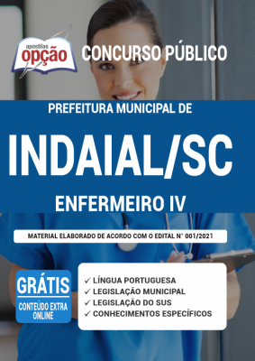 Apostila Prefeitura de Indaial - SC - Enfermeiro IV