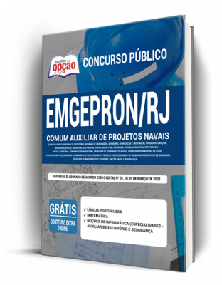 Apostila EMGEPRON-RJ - Comum Auxiliar de Projetos Navais