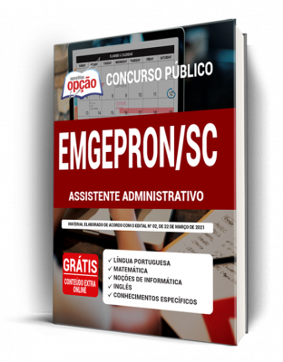 Apostila EMGEPRON-SC - Assistente Administrativo