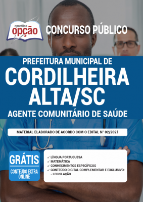 Apostila Prefeitura de Cordilheira Alta - SC - Agente Comunitário de Saúde