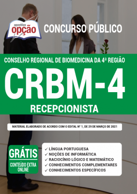 Apostila CRBM 4 - Recepcionista