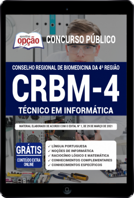 Apostila CRBM 4 em PDF - Técnico em informática