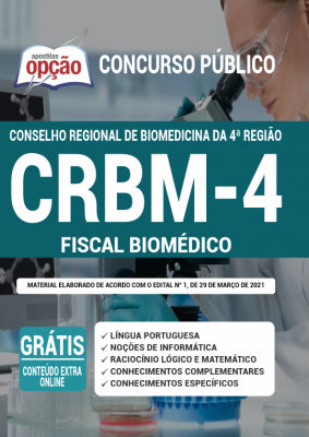 Apostila CRBM 4 - Fiscal Biomédico