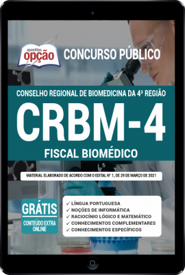 Apostila CRBM 4 em PDF - Fiscal Biomédico