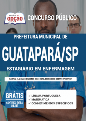 Apostila Prefeitura de Guatapará - SP - Estagiário em Enfermagem