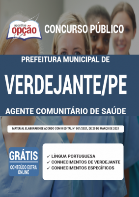 Apostila Prefeitura Verdejante - PE - Agente Comunitário de Saúde