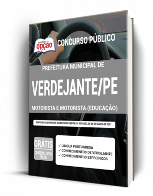 Apostila Prefeitura Verdejante - PE - Motorista e Motorista (Educação) 