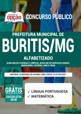 Apostila Prefeitura de Buritis - MG - Alfabetizado