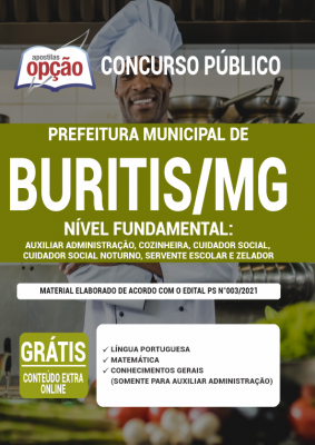 Apostila Prefeitura de Buritis - MG - Nível Fundamental