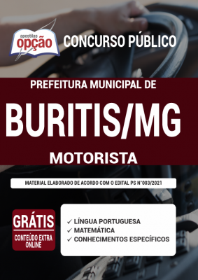 Apostila Prefeitura de Buritis - MG - Motorista