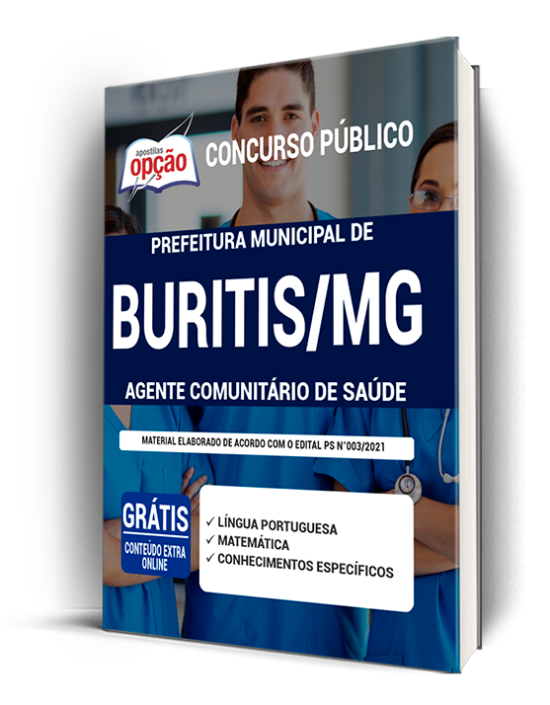 Apostila Prefeitura de Buritis - MG 2021 - Agente Comunitário de Saúde