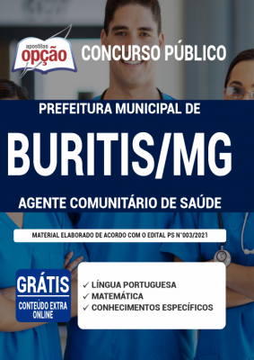 Apostila Prefeitura de Buritis - MG - Agente Comunitário de Saúde