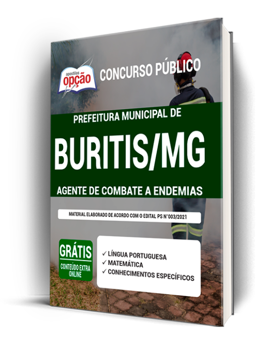 Apostila Prefeitura de Buritis - MG 2021 - Agente de Combate a Endemias