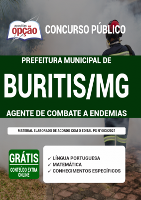 Apostila Prefeitura de Buritis - MG - Agente de Combate a Endemias