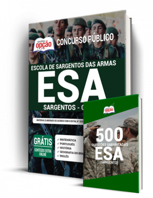 Combo Impresso ESA - Sargentos - Geral