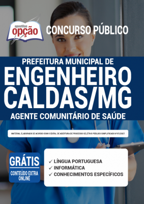 Apostila Prefeitura de Engenheiro Caldas - MG - Agente Comunitário de Saúde