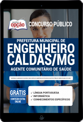 Apostila Prefeitura de Engenheiro Caldas - MG em PDF - Agente Comunitário de Saúde