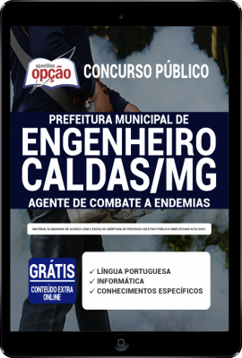 Apostila Prefeitura de Engenheiro Caldas - MG em PDF - Agente de Combate Endemias