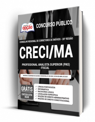 Apostila CRECI - MA - Profissional Analista Superior (PAS) - Fiscal