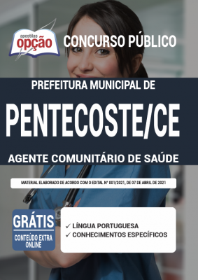 Apostila Prefeitura de Pentecoste - CE - Agente Comunitário de Saúde