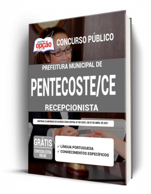 Apostila Prefeitura de Pentecoste - CE - Recepcionista