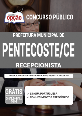 Apostila Prefeitura de Pentecoste - CE - Recepcionista