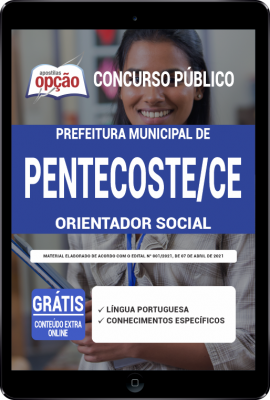 Apostila Prefeitura de Pentecoste - CE em PDF - Orientador Social