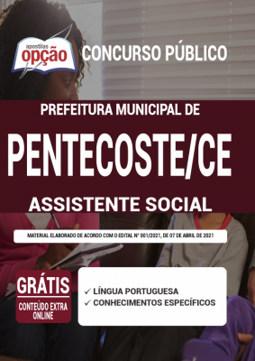 Apostila Prefeitura de Pentecoste - CE - Assistente Social