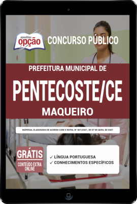 Apostila Prefeitura de Pentecoste - CE em PDF - Maqueiro