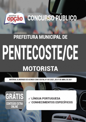 Apostila Prefeitura de Pentecoste - CE - Motorista
