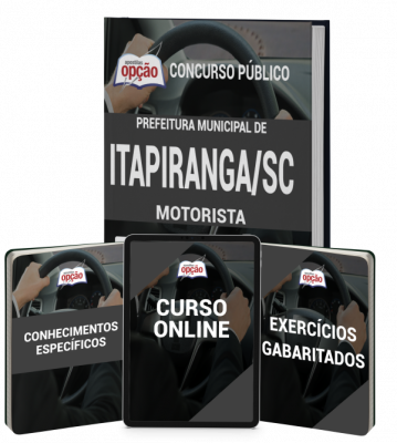 Apostila Prefeitura de Itapiranga - SC - Motorista