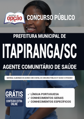 Apostila Prefeitura de Itapiranga - SC - Agente Comunitário de Saúde