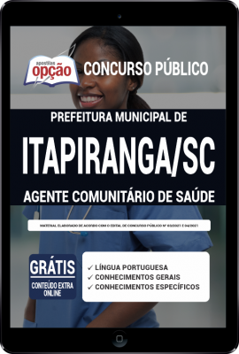 Apostila Prefeitura de Itapiranga - SC em PDF - Agente Comunitário de Saúde