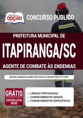 Apostila Prefeitura de Itapiranga - SC - Agente de Combate às Endemias
