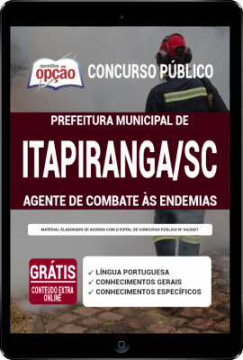 Apostila Prefeitura de Itapiranga - SC em PDF - Agente de Combate às Endemias