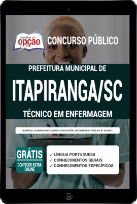 Apostila Prefeitura de Itapiranga - SC em PDF - Técnico em Enfermagem