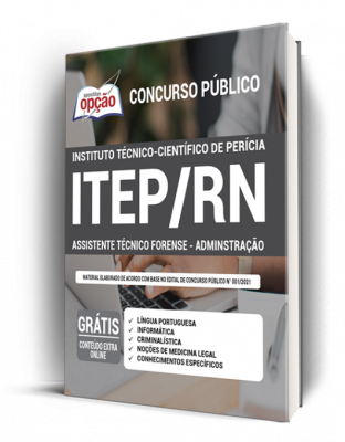 Apostila ITEP-RN - Assistente Técnico Forense - Administração