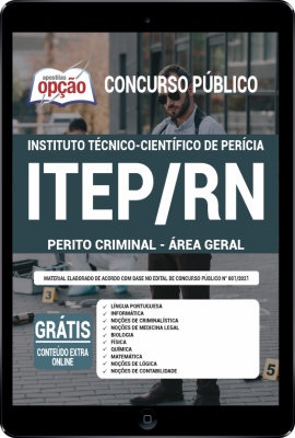 Apostila ITEP-RN em PDF - Perito Criminal - Área Geral