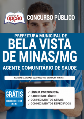 Apostila Prefeitura de Bela Vista de Minas - MG - Agente Comunitário de Saúde