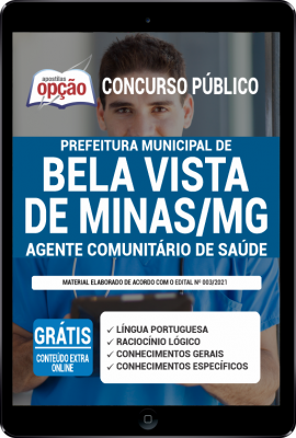 Apostila Prefeitura de Bela Vista de Minas - MG em PDF - Agente Comunitário de Saúde