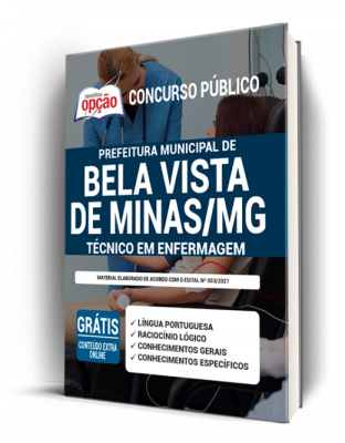 Apostila Prefeitura de Bela Vista de Minas - MG - Técnico em Enfermagem