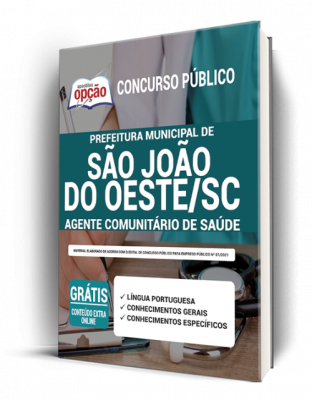 Apostila Prefeitura de São João do Oeste - SC - Agente Comunitário de Saúde