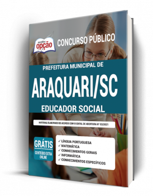Apostila Prefeitura de Araquari - SC - Educador Social